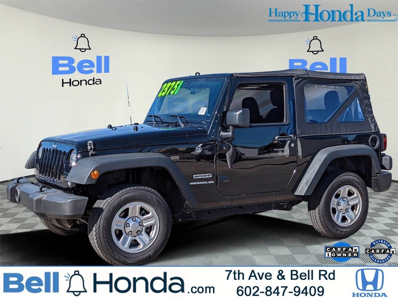 Used 2016 Jeep Wrangler Sport SUV