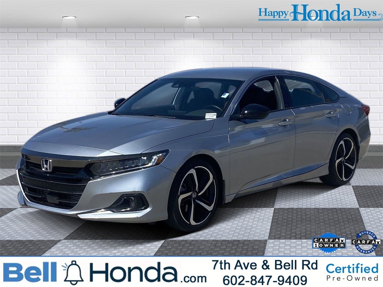 Certified 2021 Honda Accord Sport Sedan