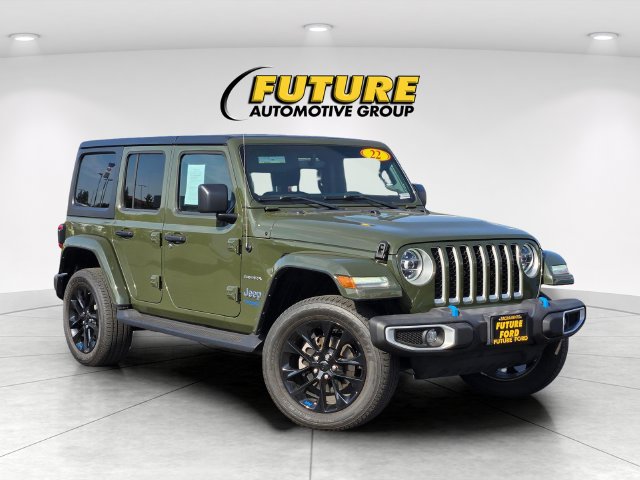 Used 2022 Jeep Wrangler Unlimited Sahara 4xe SUV