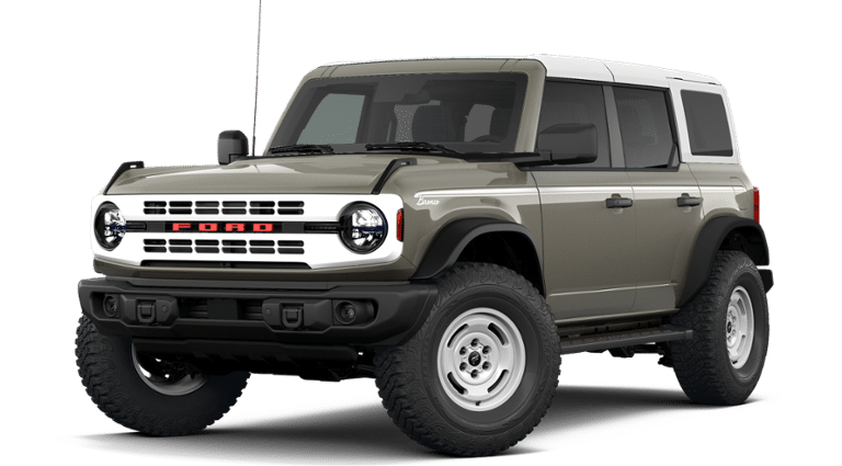 New 2026 Ford Bronco Heritage Edition 4 Door Advanced 4x4 V6 Engine