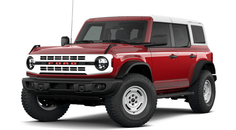 New 2026 Ford Bronco Heritage Edition 4 Door Advanced 4x4 V6 Engine