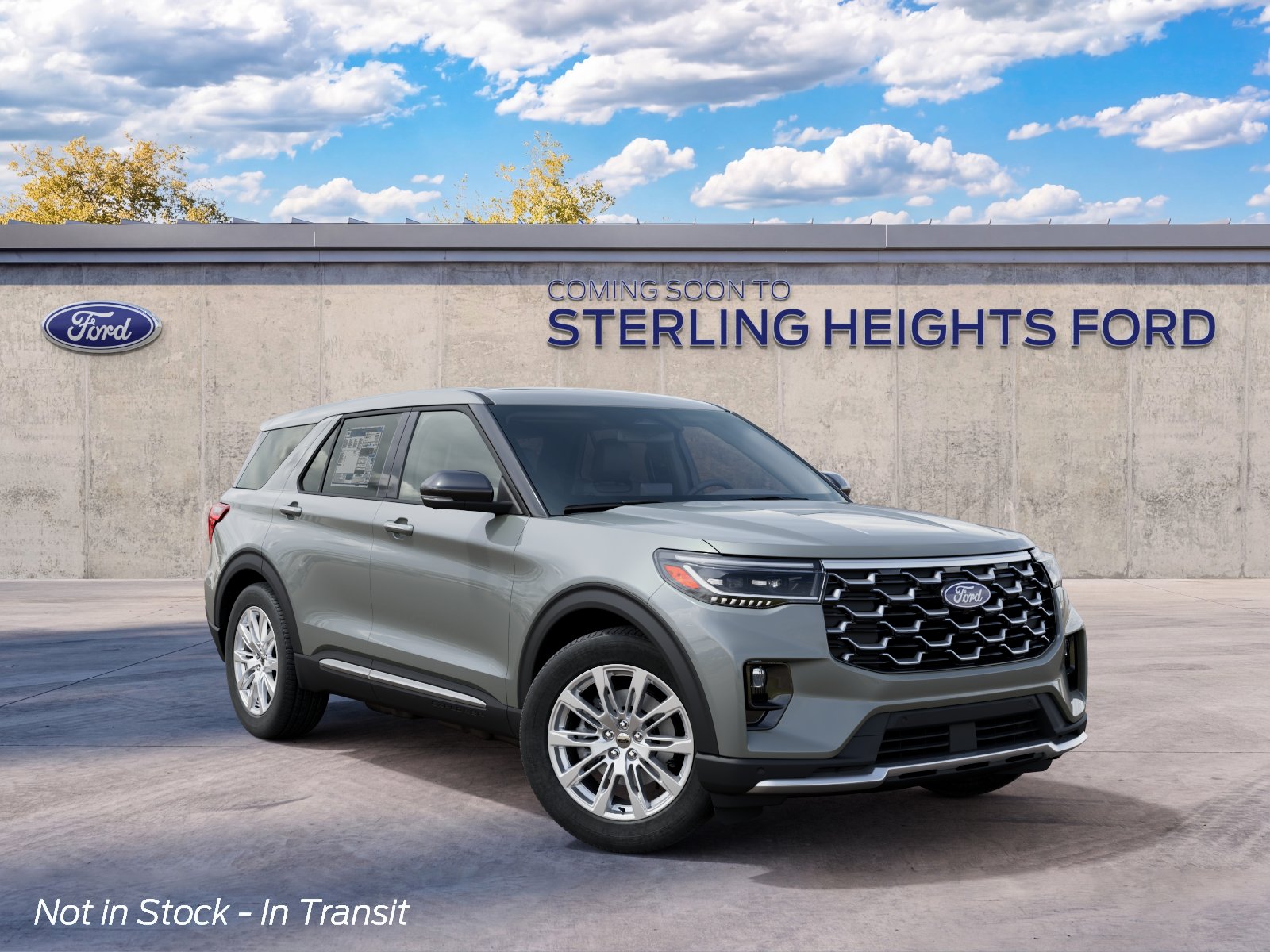 New 2027 Ford Explorer Platinum SUV