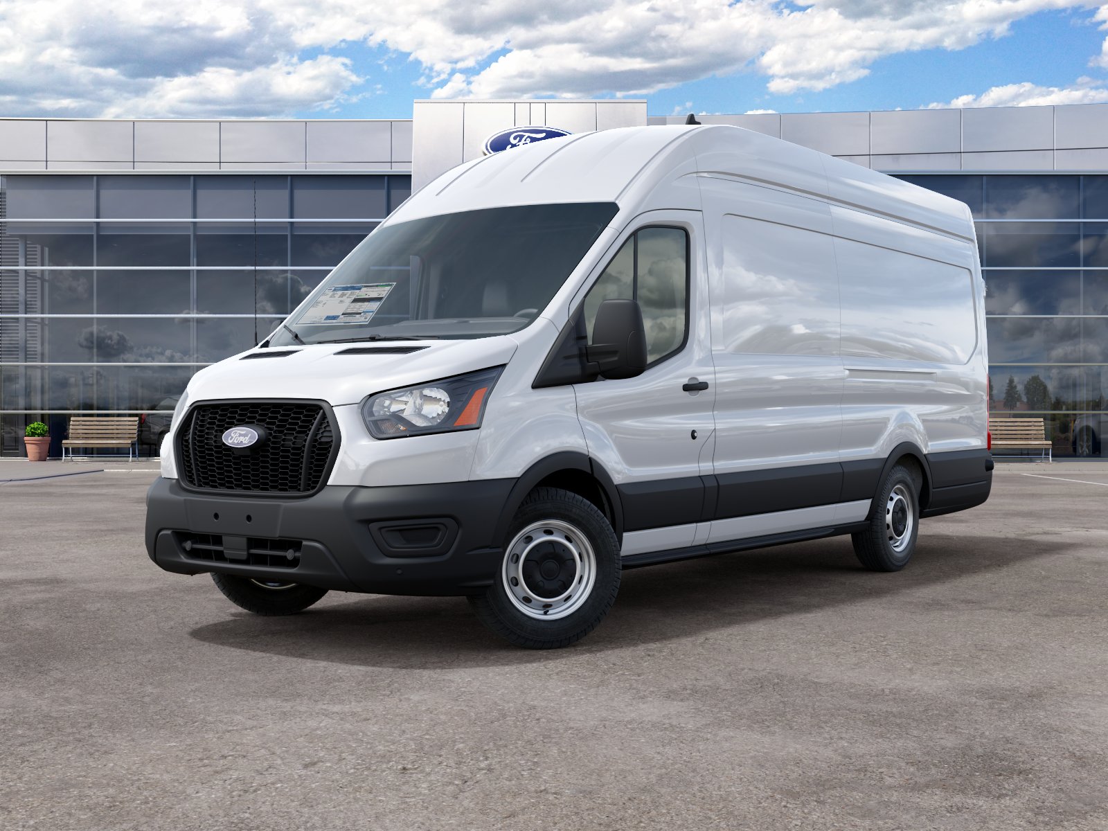 New 2027 Ford Transit-350 Cargo Cargo Van Van High Roof Ext. Van