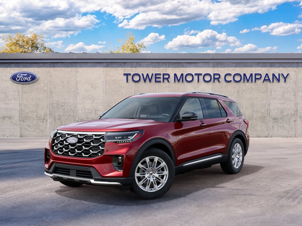 New 2027 Ford Explorer Platinum SUV