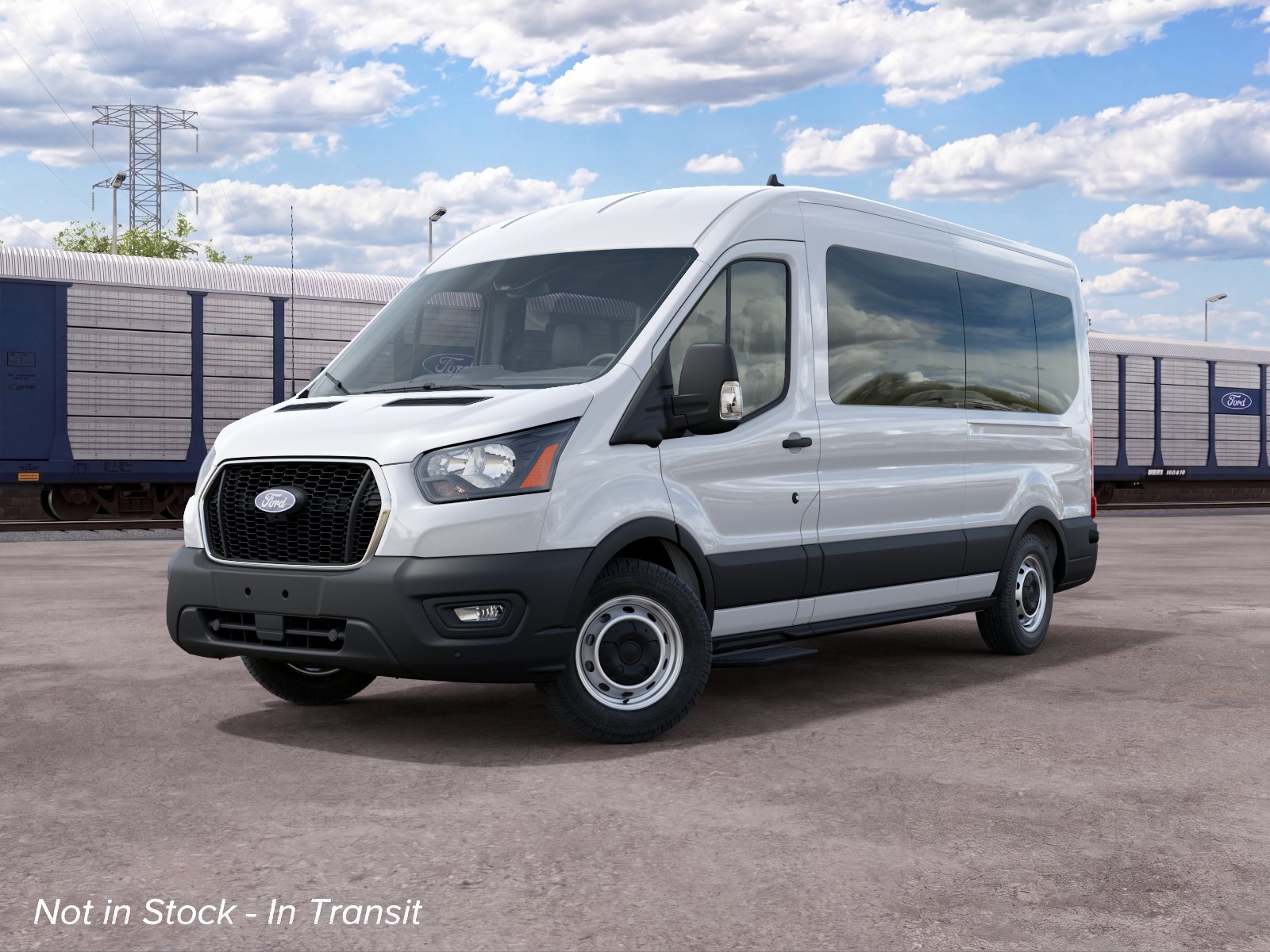 New 2027 Ford Transit-350 Passenger Wagon Medium Roof Van