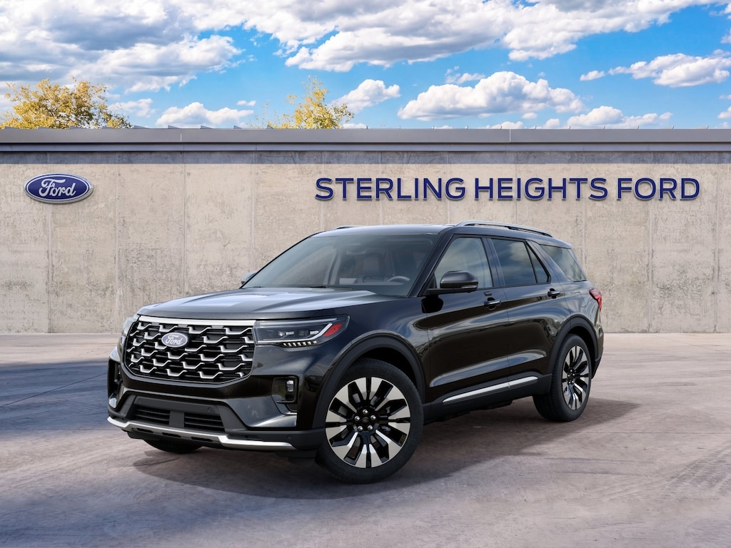 New 2027 Ford Explorer Platinum SUV