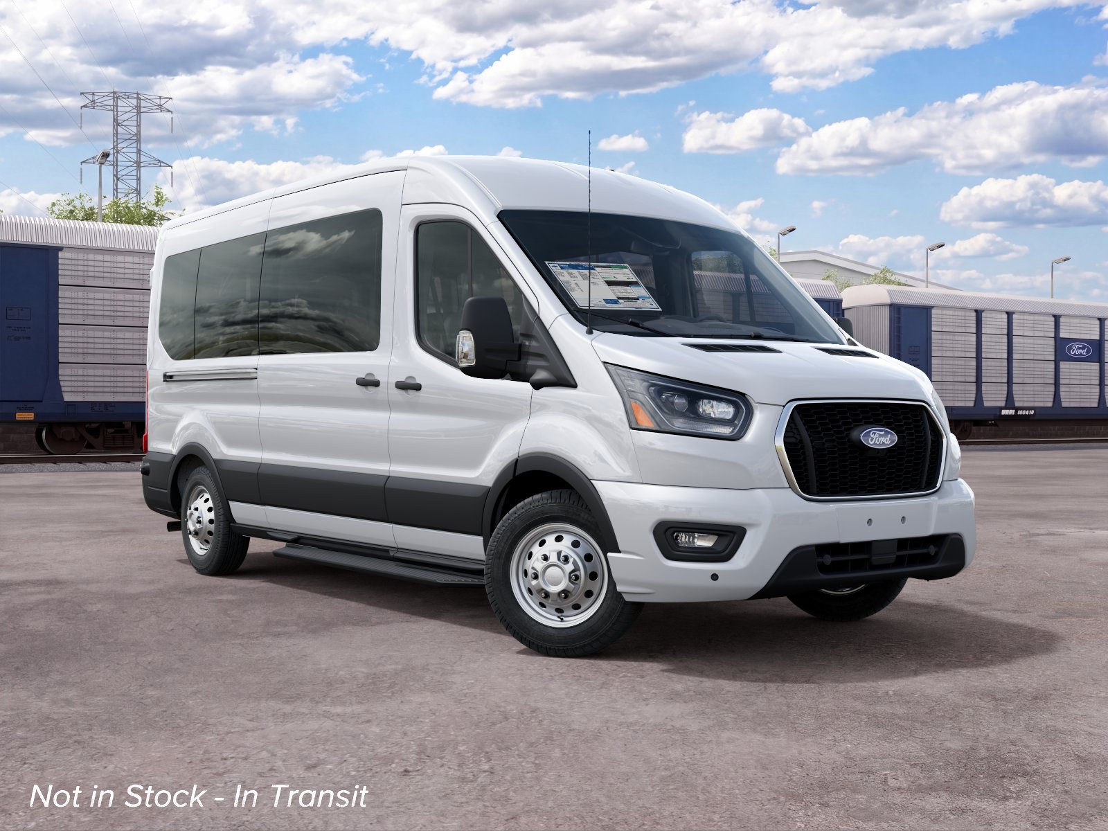 New 2027 Ford Transit Commercial Passenger Van XLT VAN