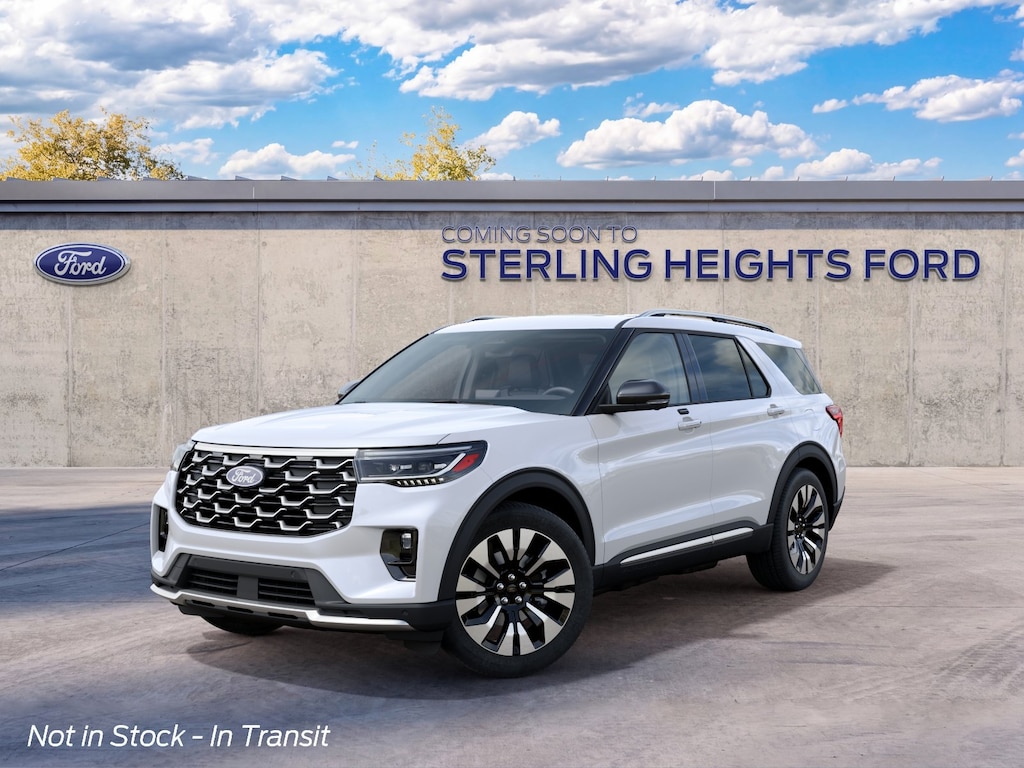 New 2027 Ford Explorer Platinum SUV