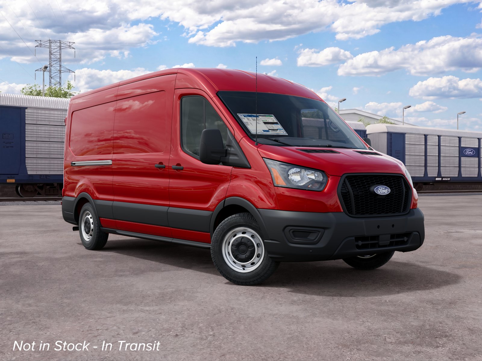 New 2027 Ford Transit Commercial Mid Roof Cargo Van VAN