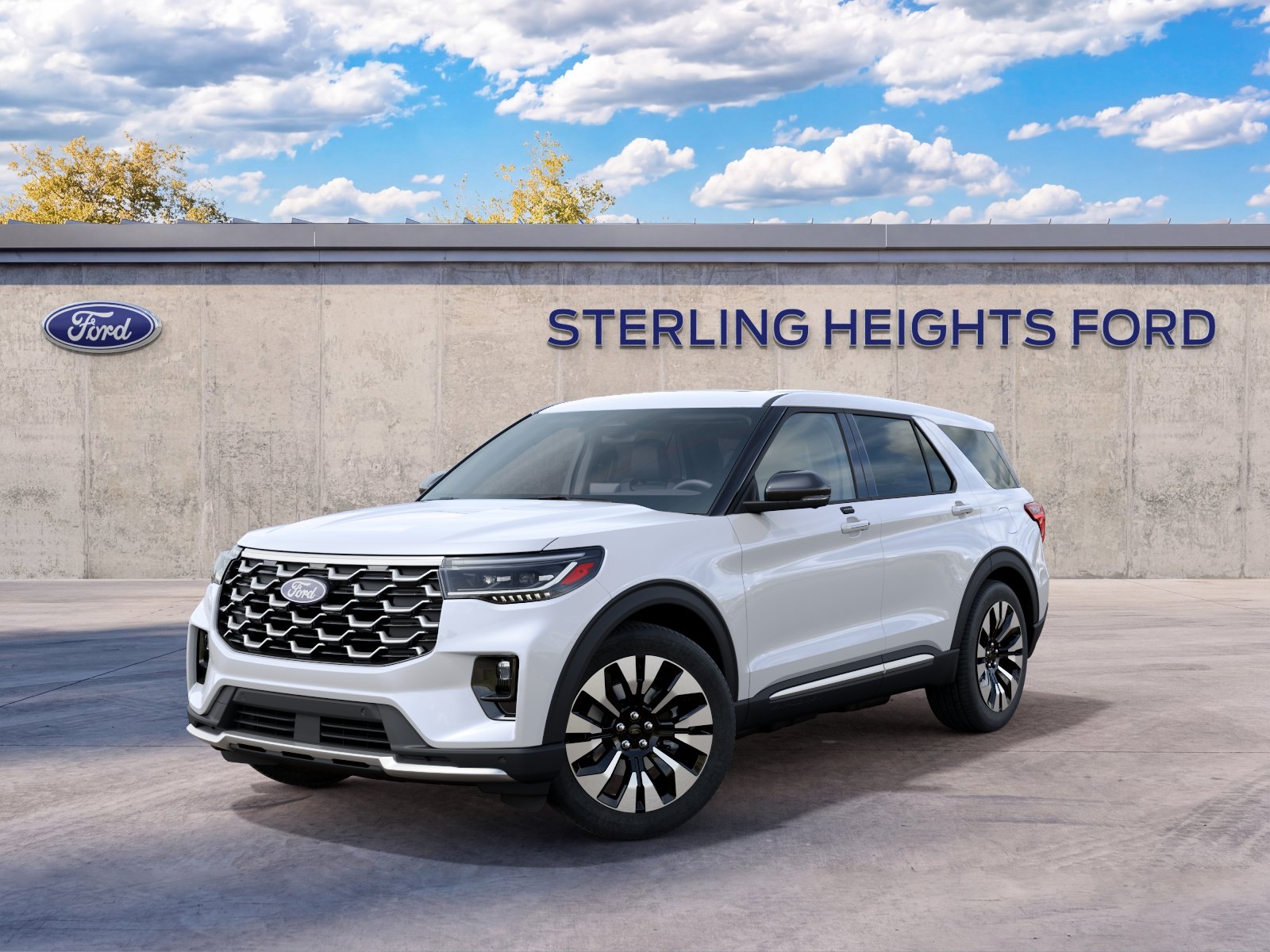 New 2027 Ford Explorer Platinum SUV