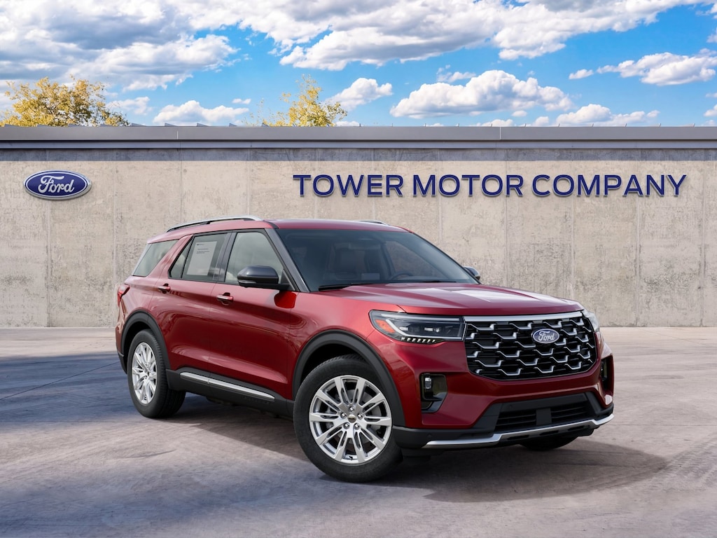 New 2027 Ford Explorer Platinum SUV