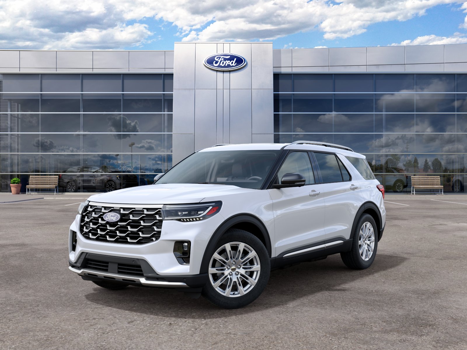 New 2027 Ford Explorer Platinum SUV