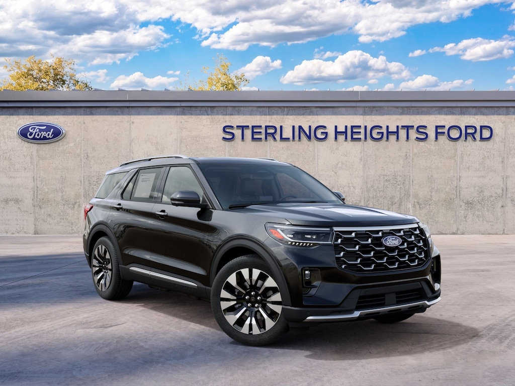 New 2027 Ford Explorer Platinum SUV
