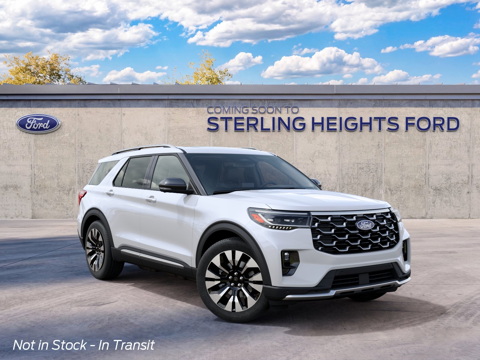 New 2027 Ford Explorer Platinum SUV