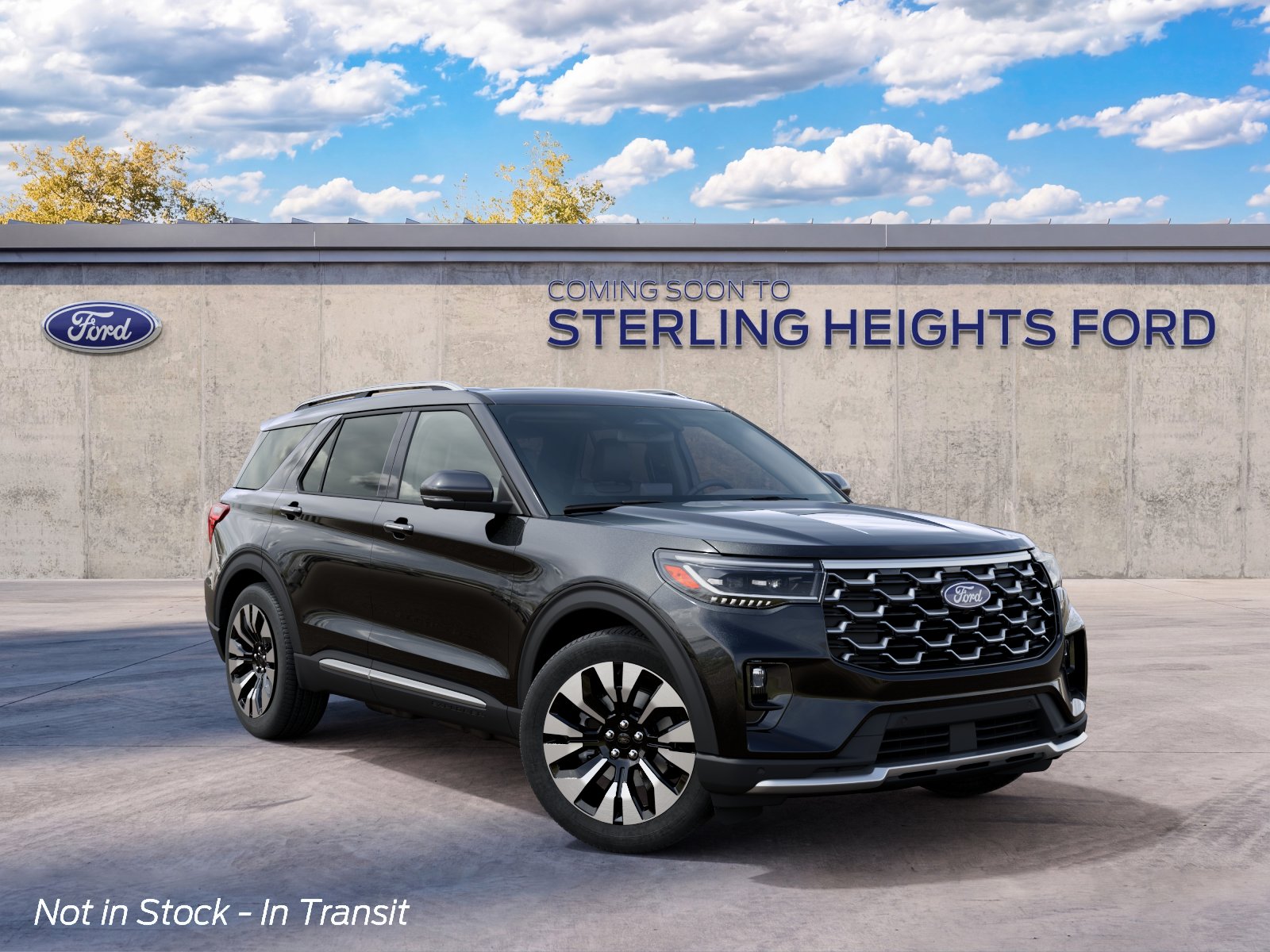 New 2027 Ford Explorer Platinum SUV