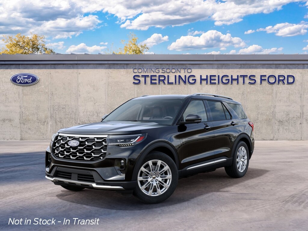 New 2027 Ford Explorer Platinum SUV