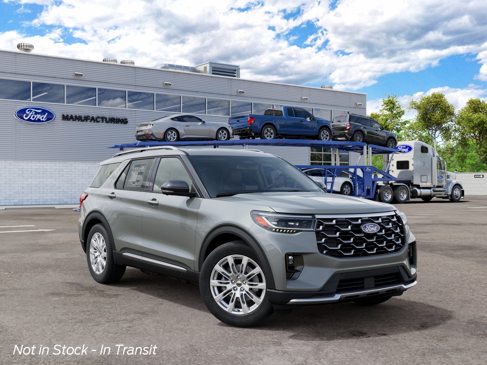 New 2027 Ford Explorer Platinum SUV