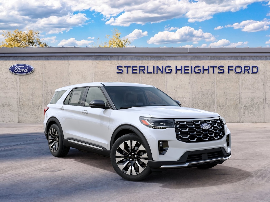 New 2027 Ford Explorer Platinum SUV