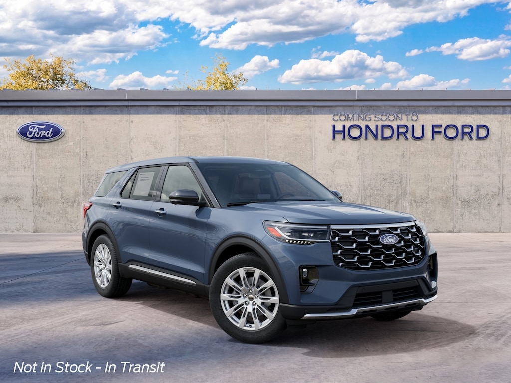 New 2027 Ford Explorer Platinum SUV