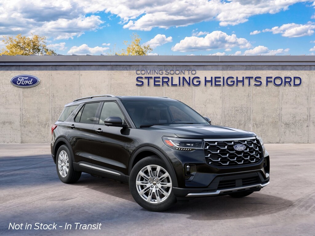 New 2027 Ford Explorer Platinum SUV