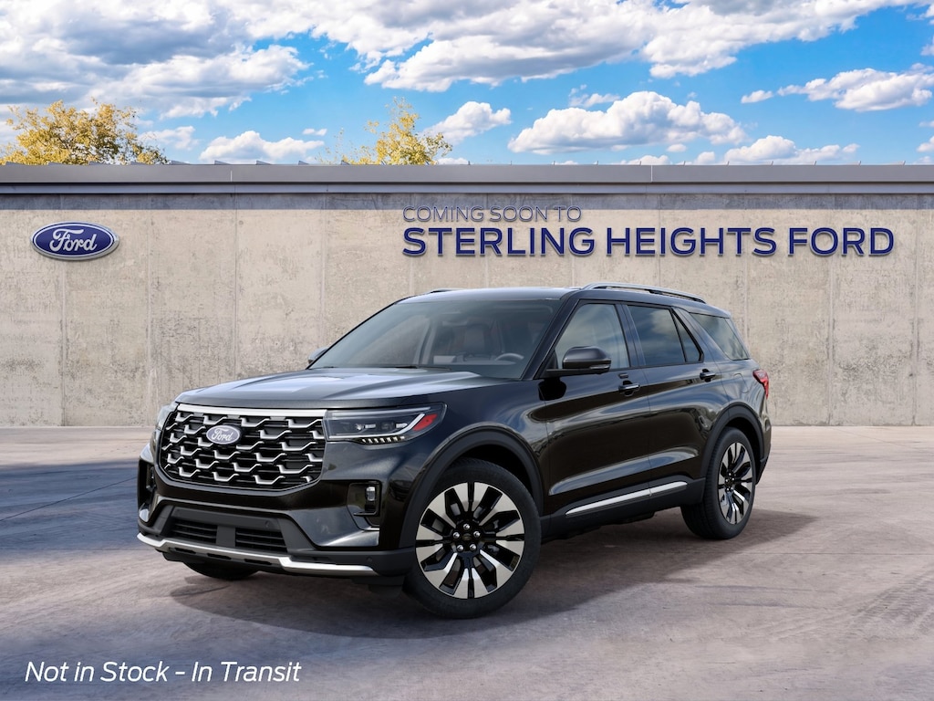 New 2027 Ford Explorer Platinum SUV