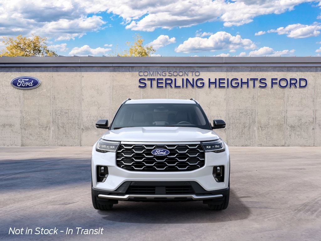 New 2027 Ford Explorer Platinum SUV