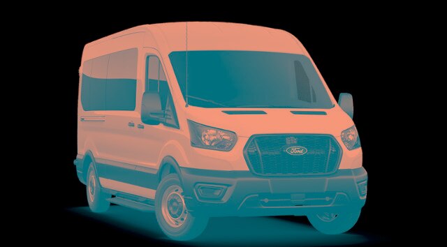 New 2026 Ford Transit Commercial Passenger Van XL VAN