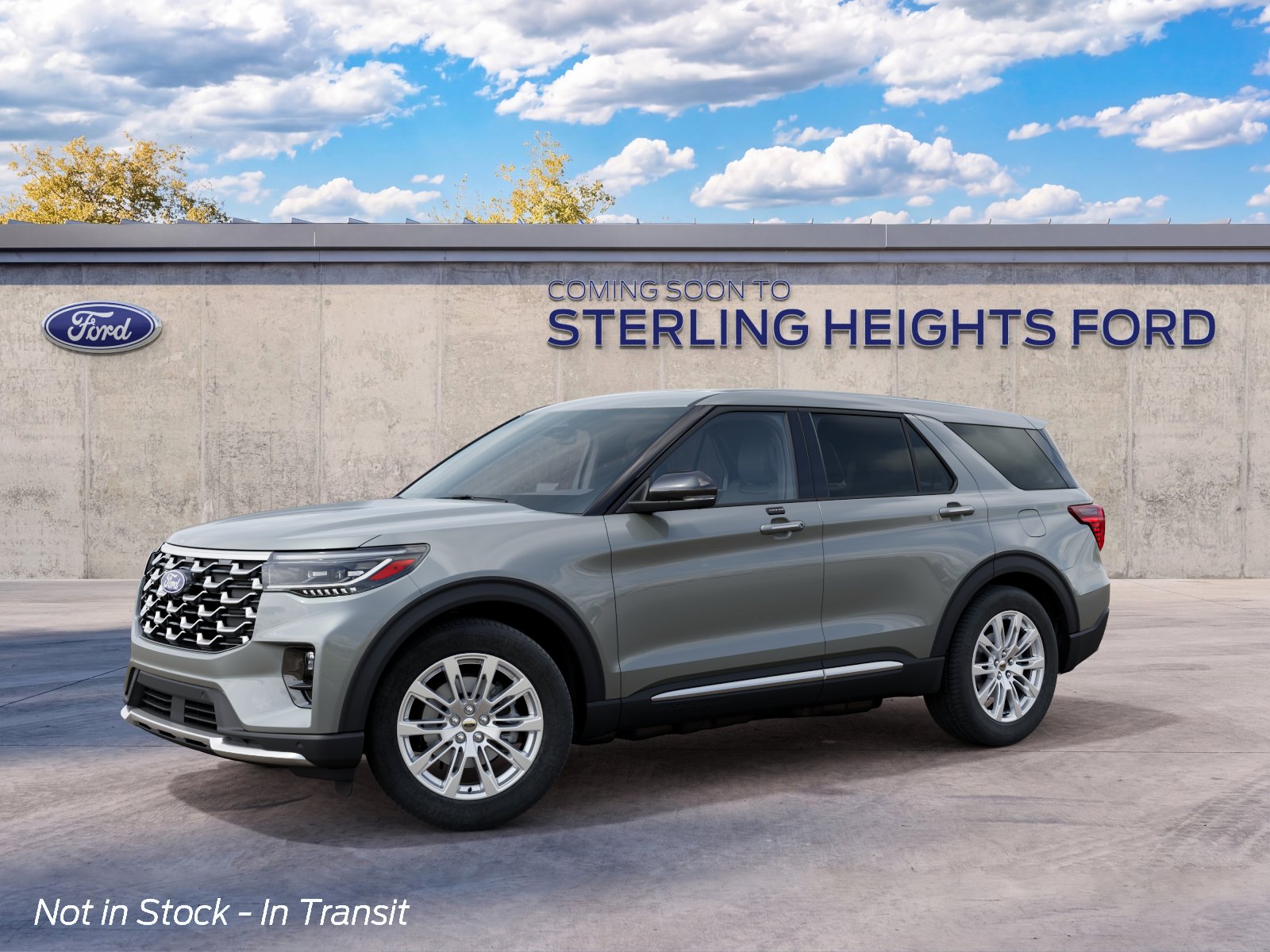 New 2027 Ford Explorer Platinum SUV