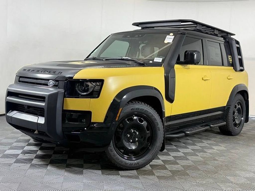 New 2026 Land Rover Defender 110 Trophy Edition - Sandglow Defender 110 Trophy Edition - Sandglow SUV