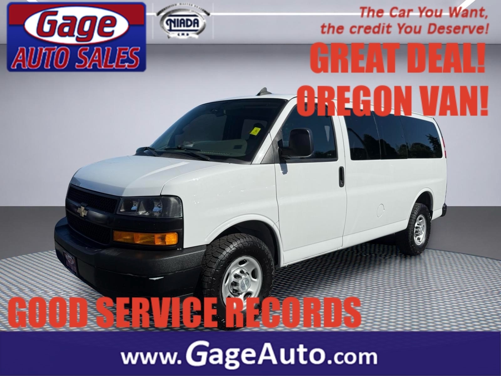 2019 Chevrolet Express Passenger