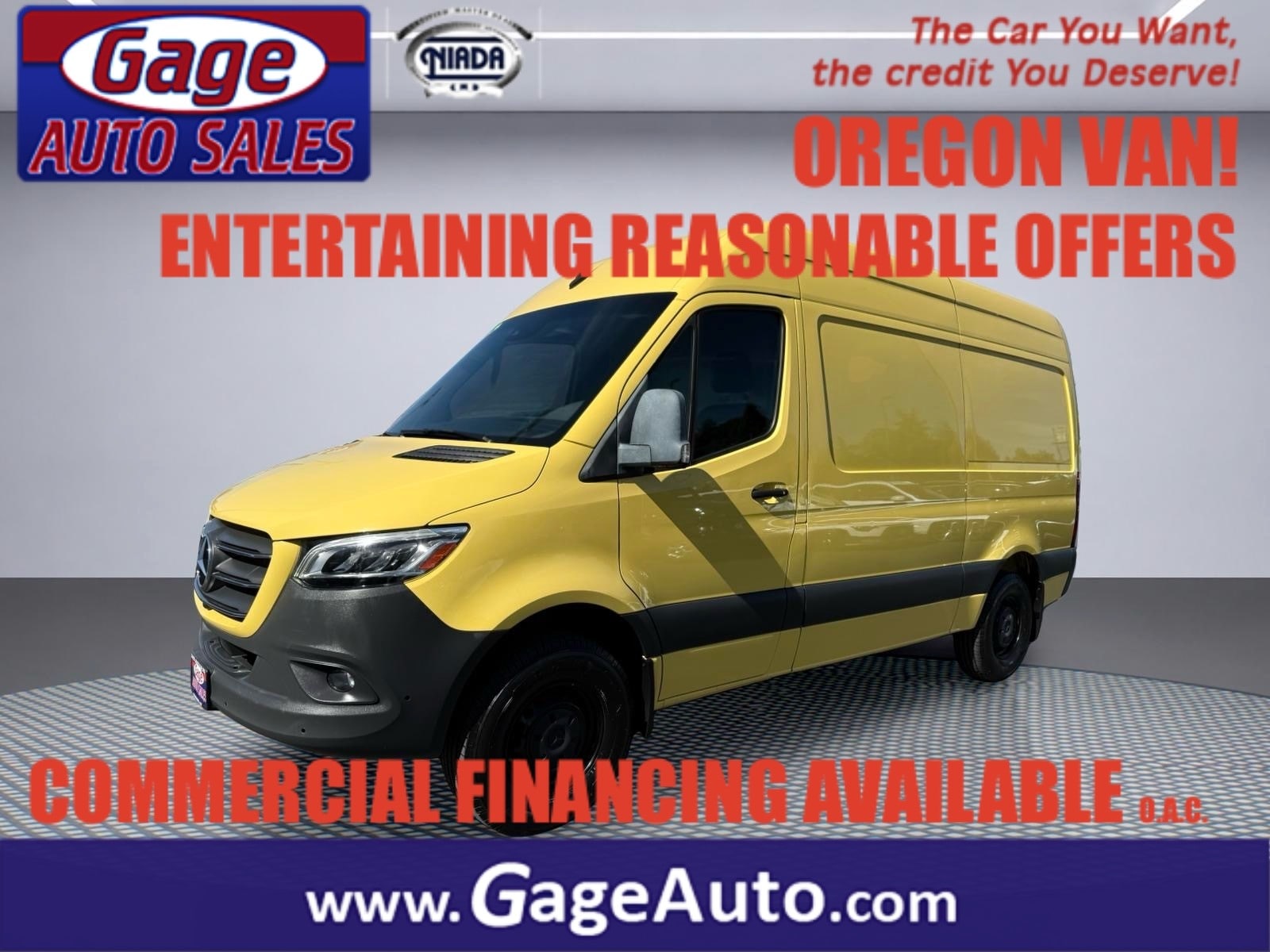 2021 Mercedes-Benz Sprinter Cargo Van