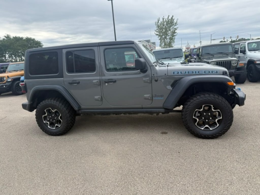 Used 2021 Jeep Wrangler Unlimited 4xe Rubicon 4x4 SUV