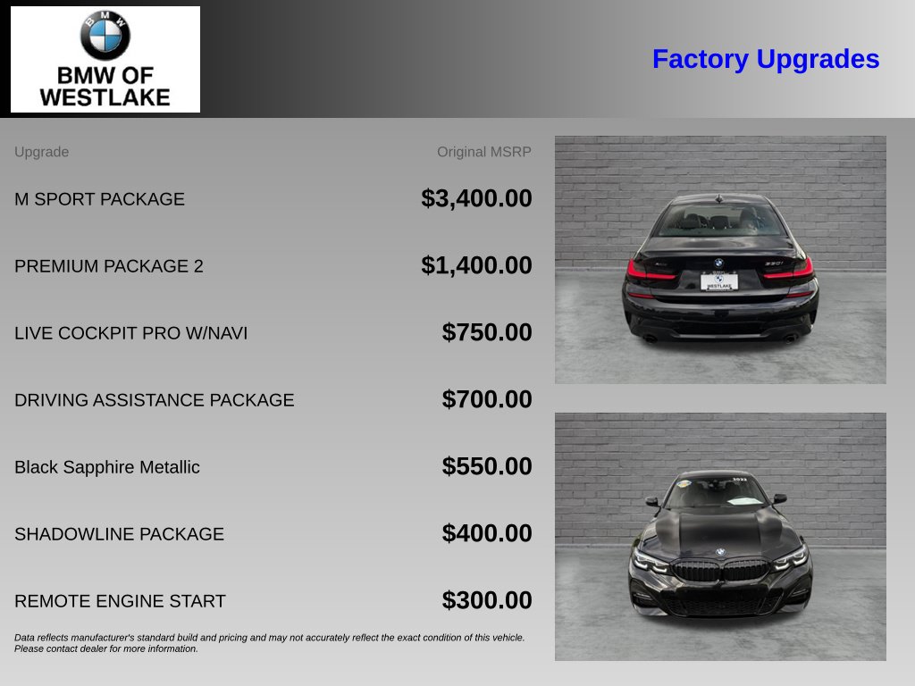 Used 2022 BMW 3 Series 330i xDrive Sedan