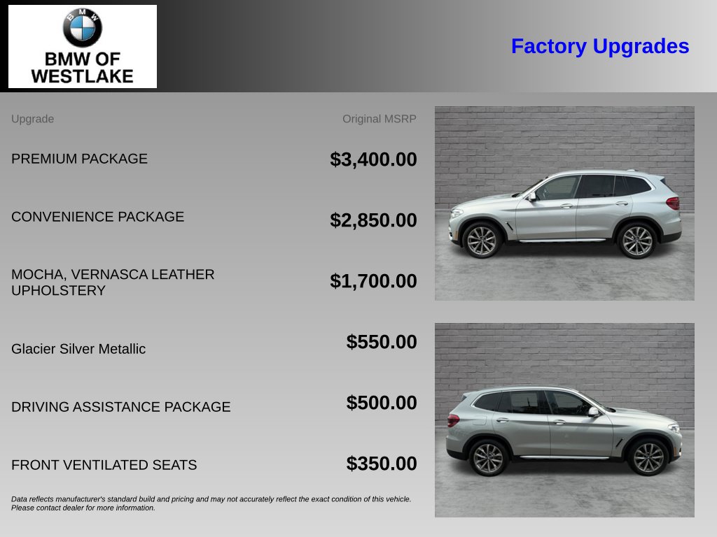 Used 2019 BMW X3 xDrive30i SUV