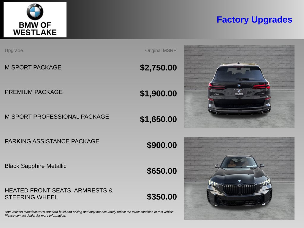 Used 2025 BMW X5 xDrive40i SUV