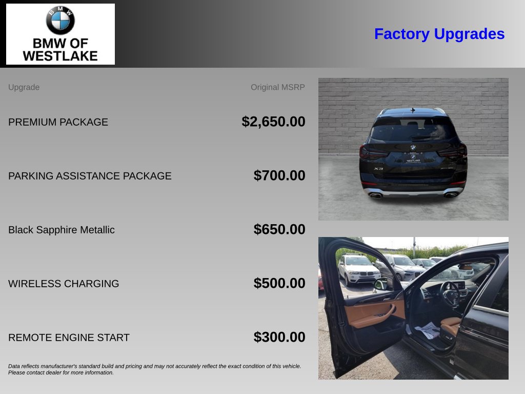 Used 2023 BMW X3 xDrive30i SUV