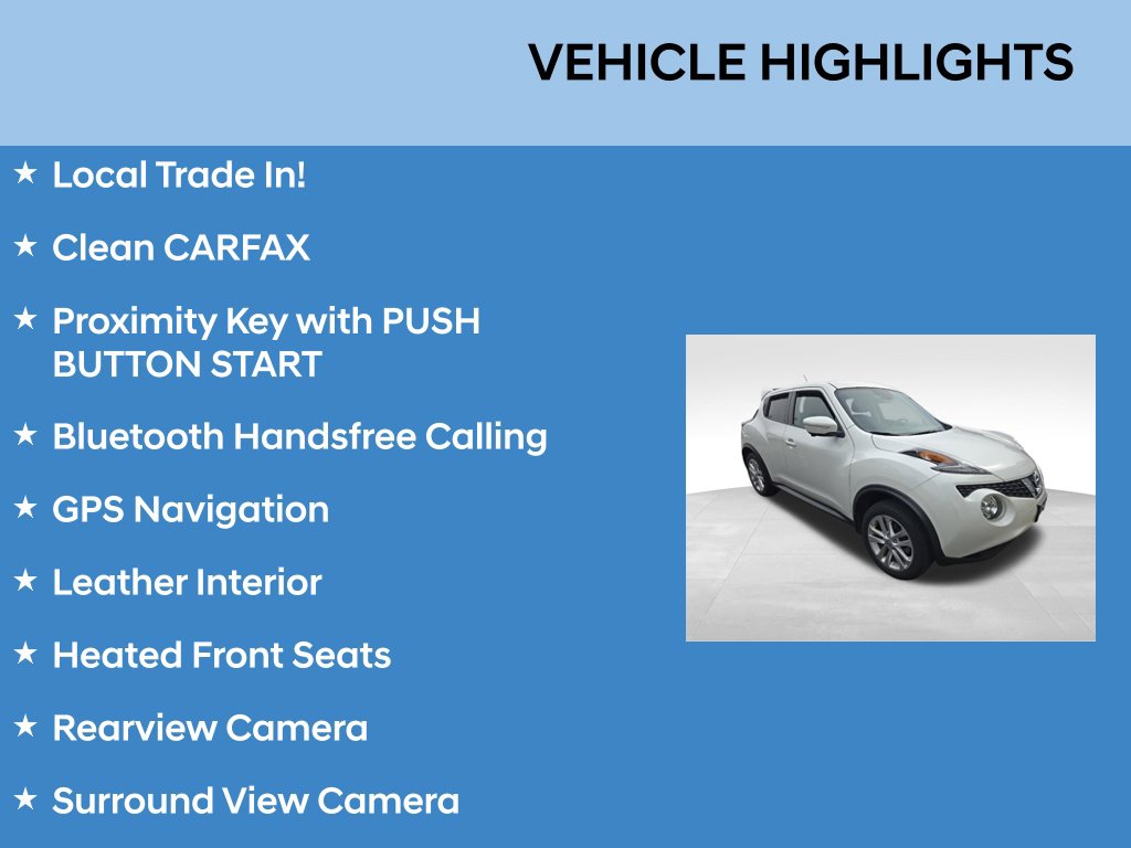 Used 2015 Nissan Juke SL Wagon
