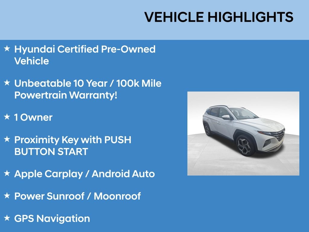 Certified 2024 Hyundai Tucson SEL SUV