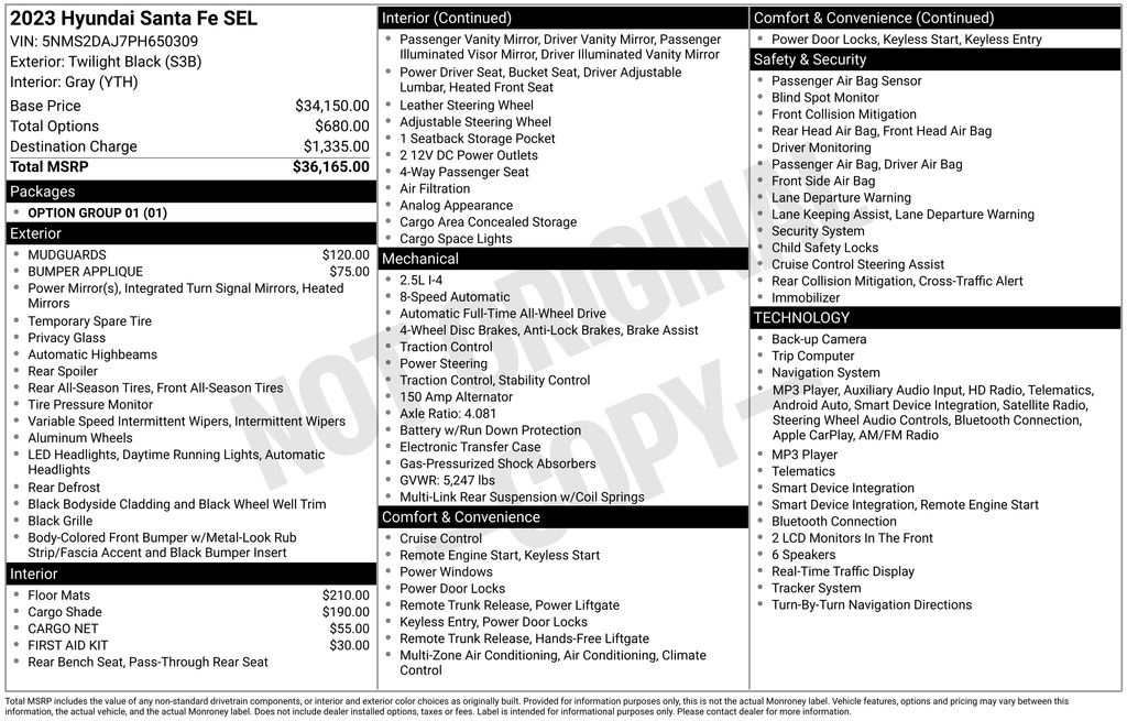 2023 Hyundai Santa Fe SEL - Photo 24
