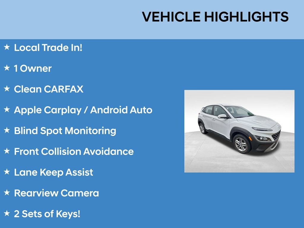 Used 2023 Hyundai Kona SE SUV