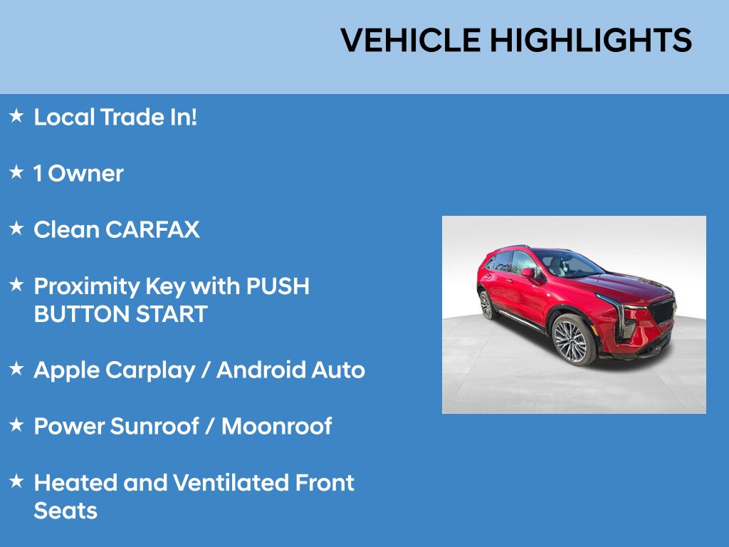 Used 2024 Cadillac XT4 Sport SUV