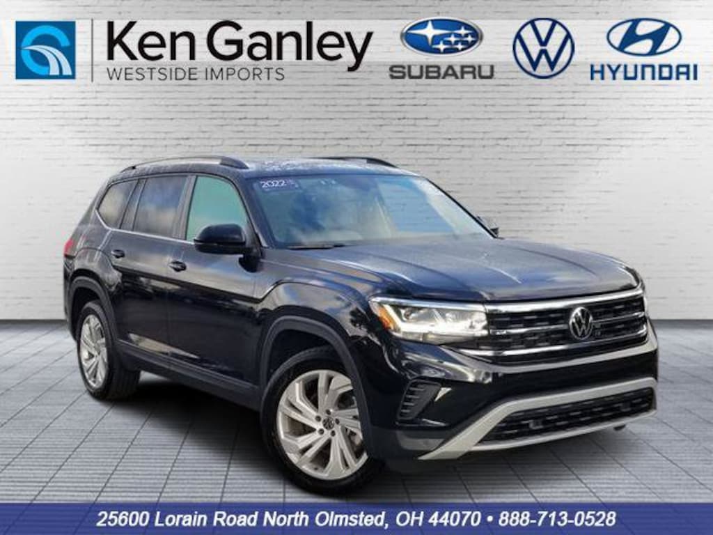 Certified 2022 Volkswagen Atlas 3.6L V6 SE w/Technology SUV