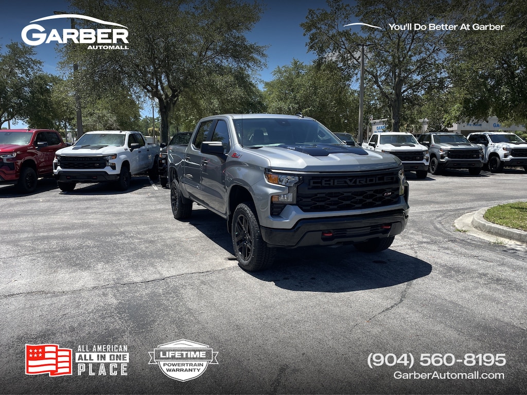 New 2026 Chevrolet Silverado 1500 Custom Trail Boss Truck