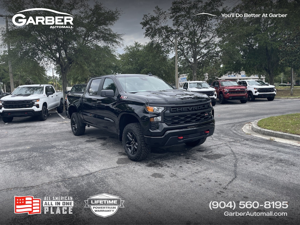 New 2026 Chevrolet Silverado 1500 Custom Trail Boss Truck