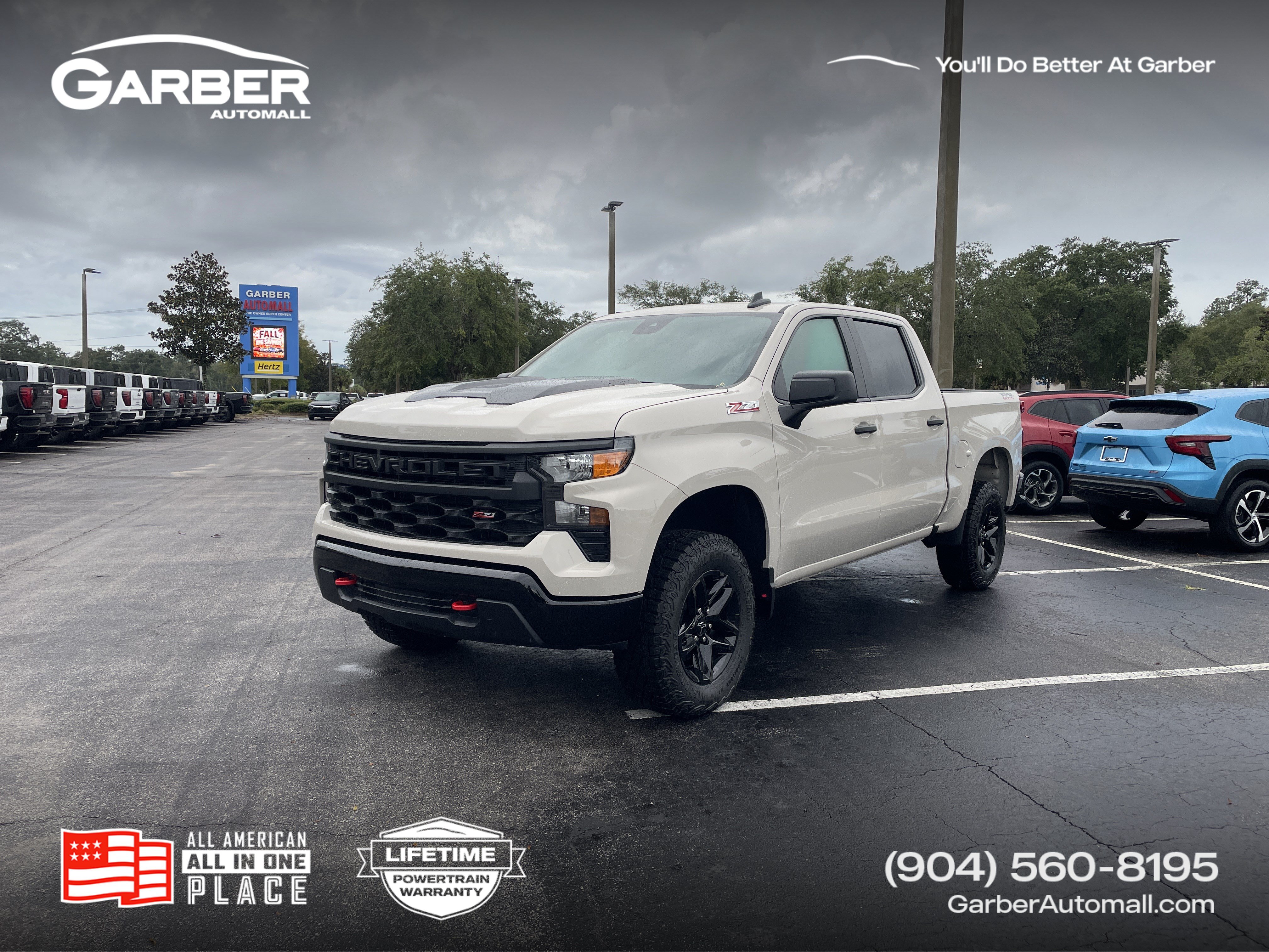 New 2026 Chevrolet Silverado 1500 Custom Trail Boss Truck