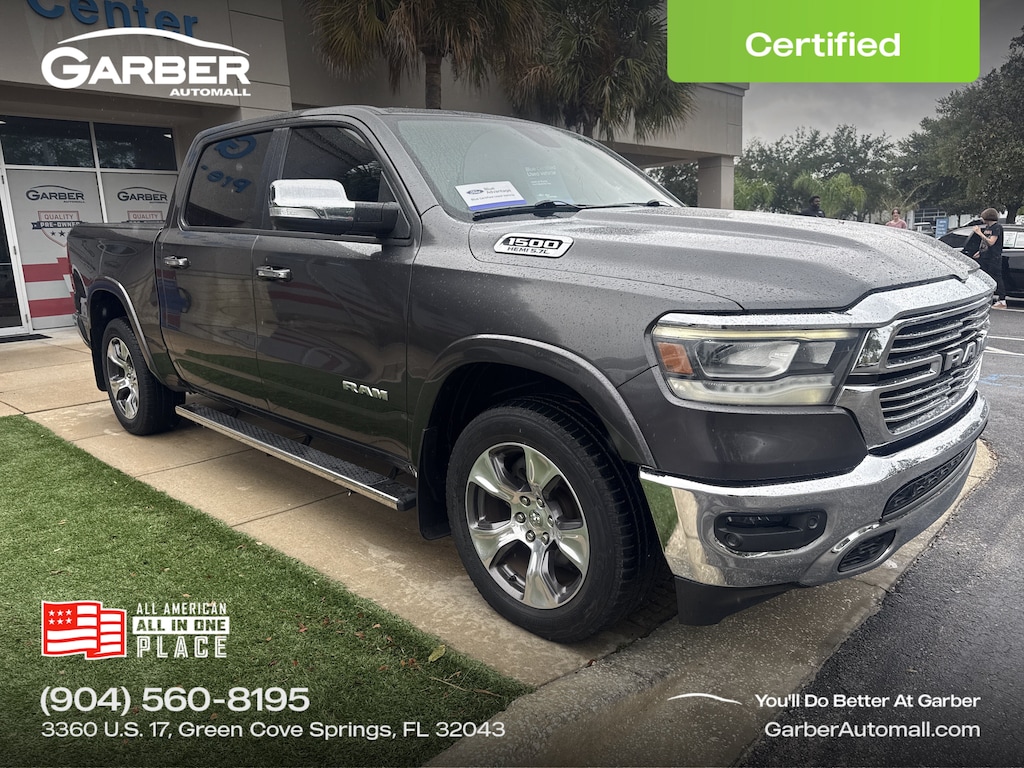 Used 2020 Ram 1500 Laramie Crew Cab 4x2 57 Box Truck