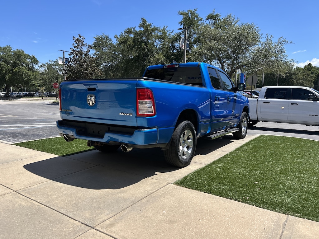 Used 2021 Ram 1500 Big Horn Quad Cab 4x4 64 Box Truck