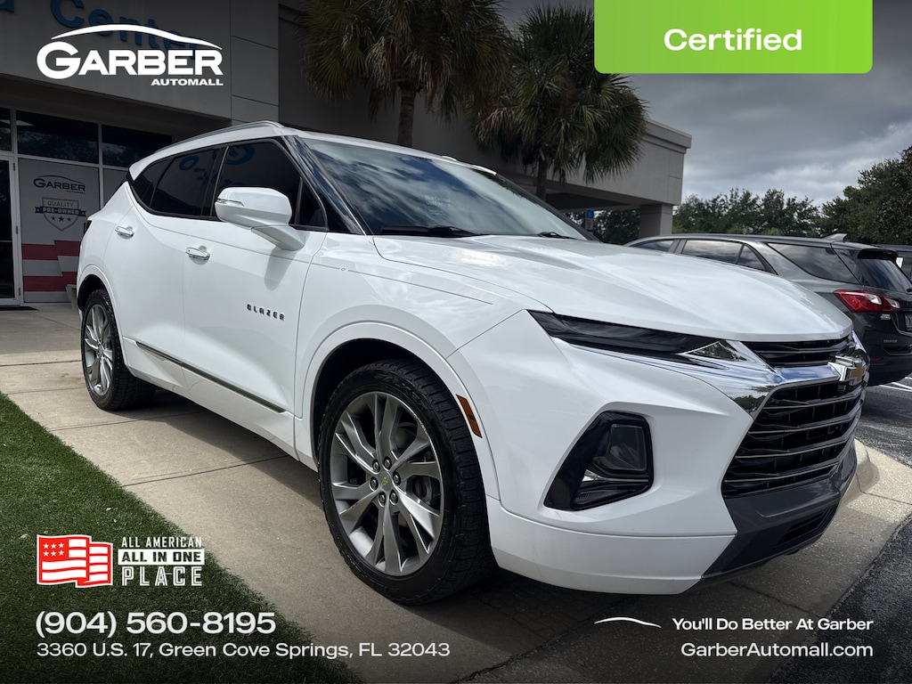 Certified 2019 Chevrolet Blazer Premier SUV