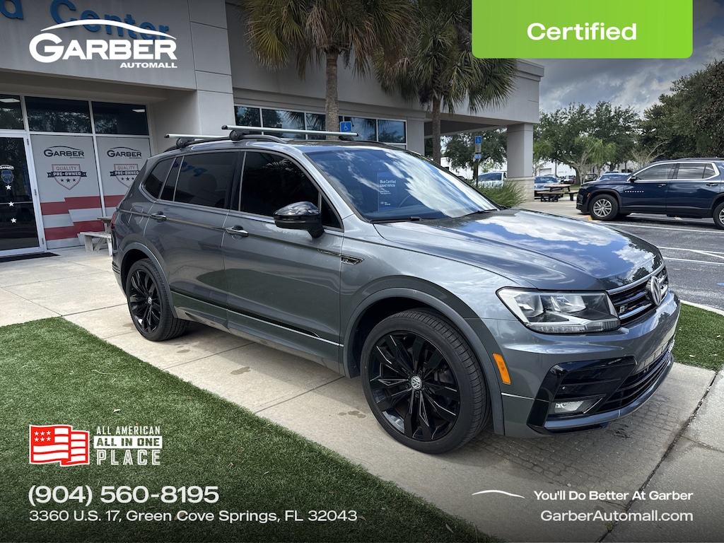 Certified 2020 Volkswagen Tiguan 2.0T SE R-Line Black SUV