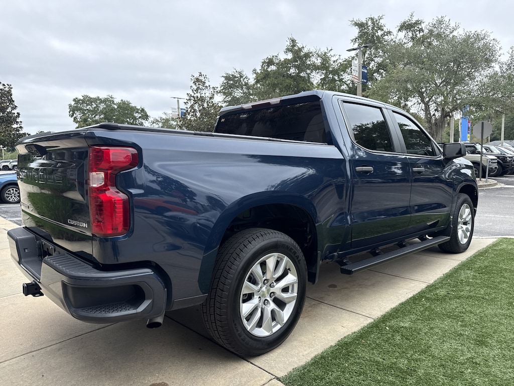 Certified 2022 Chevrolet Silverado 1500 Custom Truck Crew Cab